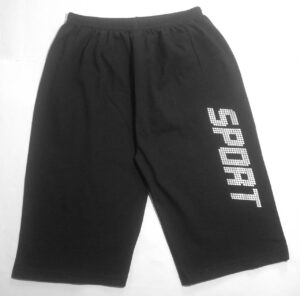 Чоловічі бавовняні шорти Sport L (50), чорні, 100% бавовна, Туреччина
