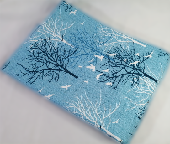 Вафельне покривало 200×220 см, бавовна, Туреччина, Дерева — фото 7