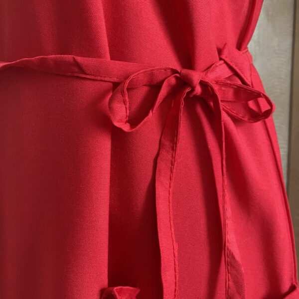 Літня сукня зі штапелю з вишивкою Merve Moda 342, Туреччина, розміри 48–54 — фото 8