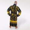 Код товара: 105585 Чоловічий махровий халат Home L-XL (50-56), 100% бавовна, синій, 600 г/м², Туреччина — фото 7