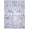 Великий килимок для ванної з бахромою 80×150 см сіро-блакитний REFORM CARPET IMAJ 1801 — фото 7