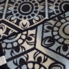 Килим прикроватний тонкий односторонній 80×150 см бавовна акрил Туреччина Eko Sacil kilim Східний орнамент — фото 7