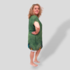 Жіноча пляжна туніка Oversize 50-56, 100% бавовна, зелена, Туреччина — фото 4