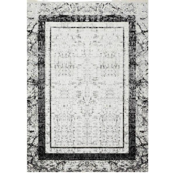 Дорожка килимова в коридор і прихожу 80×300 см сірий мармур REFORM CARPET Trend 1303 Туреччина — фото 3