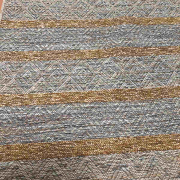 Великий килимок для ванної з бахромою 80×150 см коричневий REFORM CARPET Everest 6601, Туреччина — фото 6
