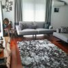 Чорний килим з бахромою 200×300 см REFORM CARPET IMAJ 1902 для вітальні та спальні, Туреччина — фото 2