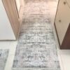 Килимова доріжка в коридор 80×300 см сіро-бежевий з бахромою Reform Carpet IMAJ 1802, Туреччина — фото 5