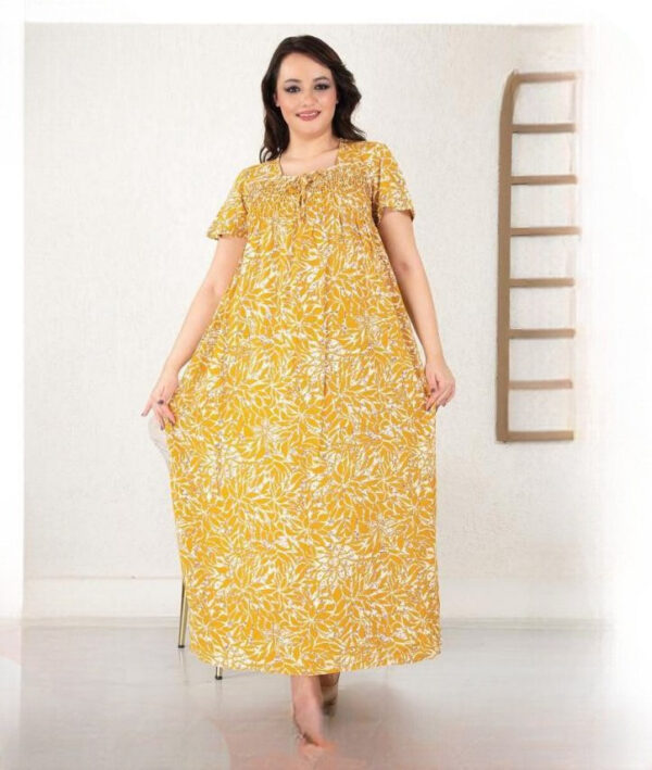 Літня жіноча сукня батал великого розміру штапель 56-60 Merve Moda 444 Туреччина — фото 4