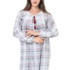 Домашнє велюрове плаття Merve Moda 477, рожеве, Туреччина, 3XL (60–62) розмір UA — фото 8
