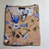 Сукня зі штапелю довга літня в підлогу Бежева Merve Moda 422, Туреччина, розмір 50 — фото 6