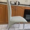 Універсальні чохли на стільці PALE Туреччина, щільність 250 г/м², молочний колір — фото 2