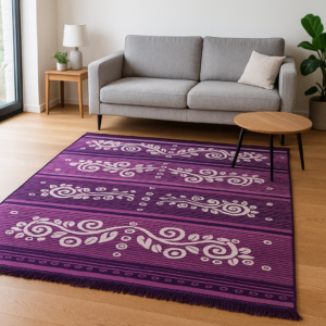 Хлопковий безворсовий двосторонній килим 200×300 см Sacil kilim, Туреччина