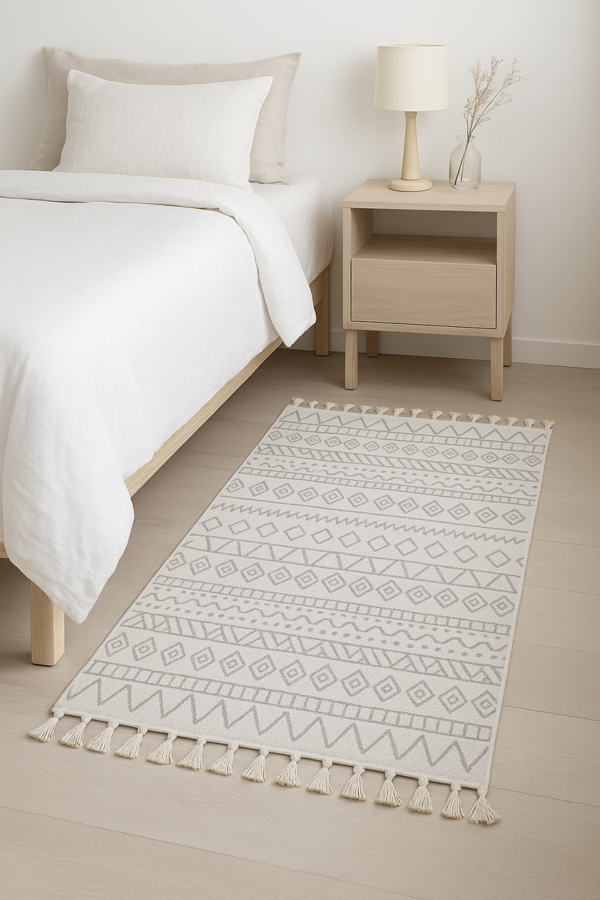 Килим з бахромою 80×150 см REFORM CARPET OSLO 1605, Туреччина, скандинавський стиль — фото 8