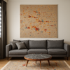 Безворсовий сірий килим з бахромою 120×180 см REFORM CARPET LILYA, Туреччина