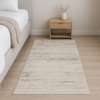 Килимок для ванної з бахромою 80×150 см кремово-сірий REFORM CARPET ENN STYLE 1002, Туреччина — фото 2