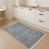 Турецький килим з бахромою 80×150 см сіро-блакитний REFORM CARPET IMAJ 1801, Туреччина — фото 8