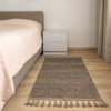 Килим з бахромою 80×150 см (доріжка) REFORM CARPET Everest 6601, Туреччина, бежевий, коричневий — фото 6