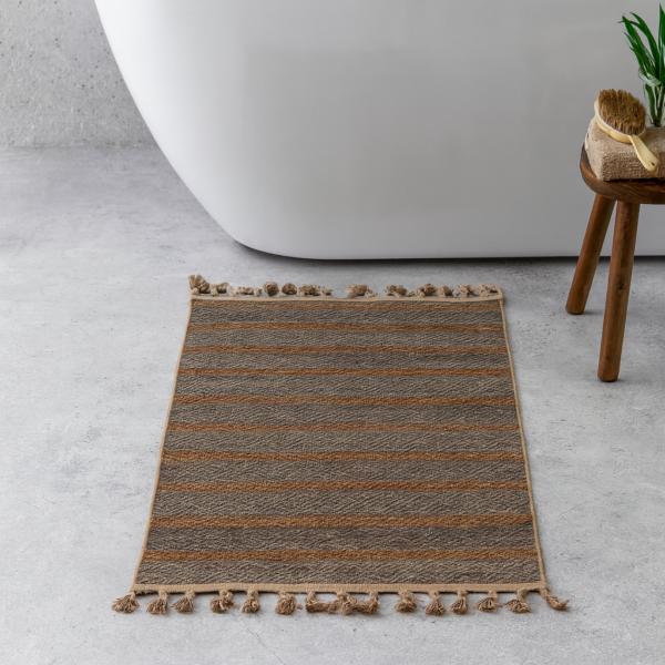 Килим з бахромою 80×150 см (доріжка) REFORM CARPET Everest 6601, Туреччина, бежевий, коричневий — фото 10