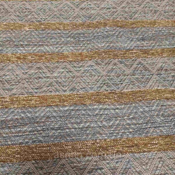 Великий килимок для ванної з бахромою 80×150 см REFORM CARPET Everest 6601, Туреччина, бежевий та коричневий — фото 7