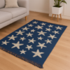 Килим безворсовий 120×180 см Eko Sacil kilim Синя Зірка Туреччина