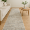 Турецька килимова доріжка з бахромою 80×300 см Reform Carpet ENN STYLE 1003 сіро-бежевий — фото 6