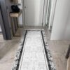 Дорожка килимова в коридор і прихожу 80×300 см сірий мармур REFORM CARPET Trend 1303 Туреччина — фото 4