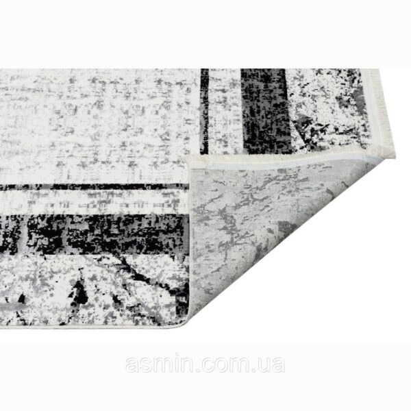 Дорожка килимова в коридор і прихожу 80×300 см сірий мармур REFORM CARPET Trend 1303 Туреччина — фото 6