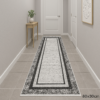 Дорожка килимова в коридор і прихожу 80×300 см сірий мармур REFORM CARPET Trend 1303 Туреччина — фото 2