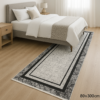Дорожка килимова в коридор і прихожу 80×300 см сірий мармур REFORM CARPET Trend 1303 Туреччина — фото 8