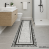 Дорожка килимова в коридор і прихожу 80×300 см сірий мармур REFORM CARPET Trend 1303 Туреччина — фото 9