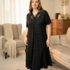 Ночная рубашка большого размера 2xl 56- 3xl 58 р, с кружевом, вискоза, Meryem Турция